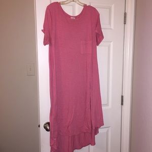 Pink LuLaRoe Carly Dress